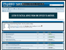 Tablet Screenshot of phpbb3bbcodes.com